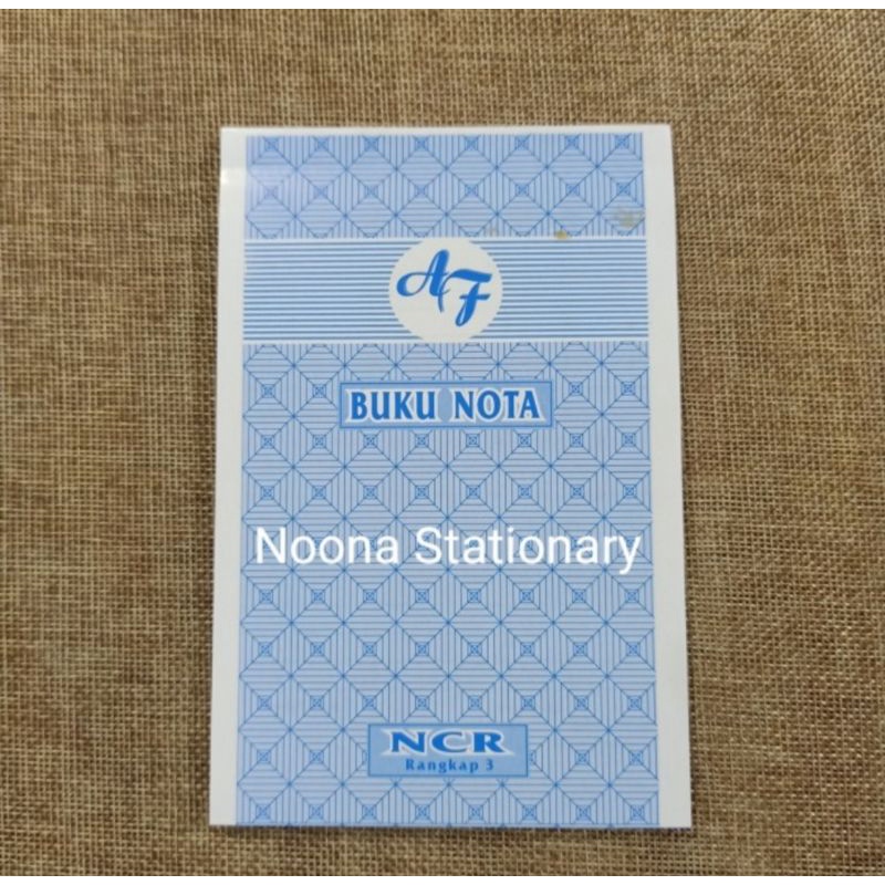 

Buku Kas Nota Kontan AF 3ply NCR