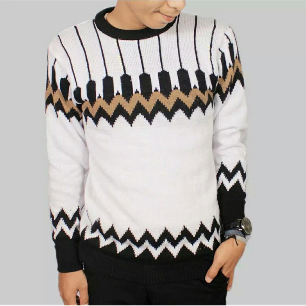 Sweater Rajut Pria BURLON 7 get Hight Quality