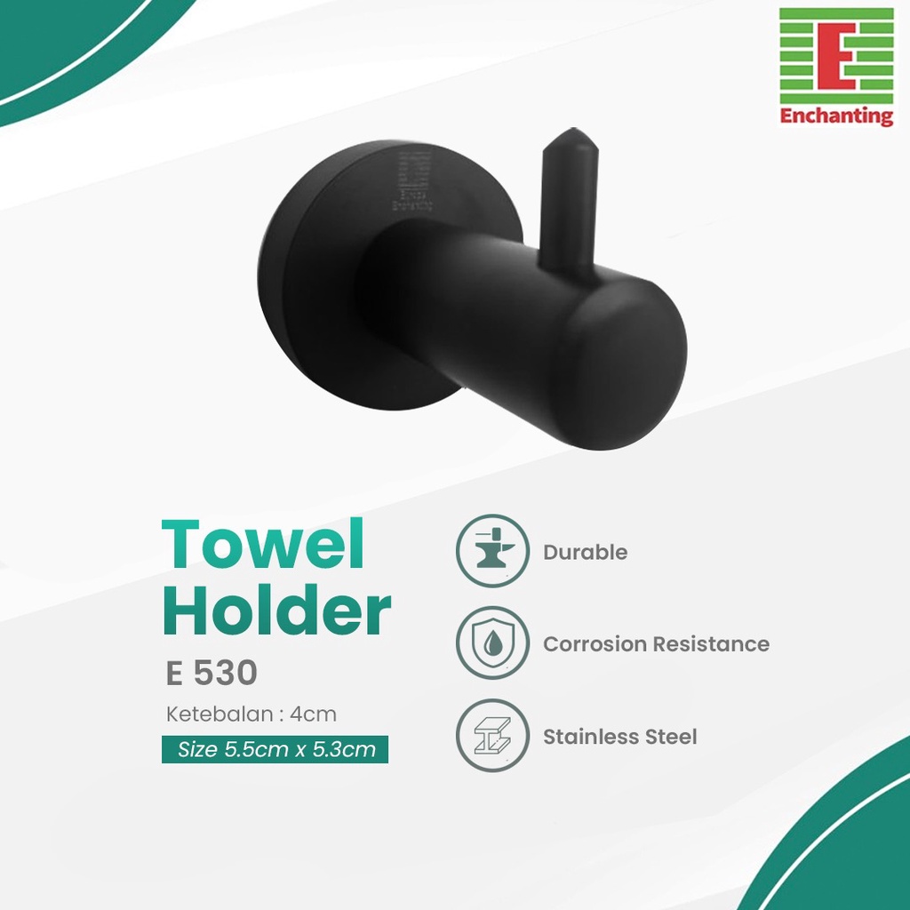 Rak Gantung Handuk Kamar Mandi Europe Enchanting E530