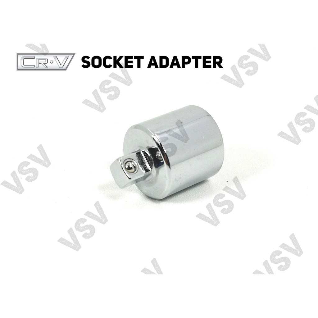 Gestar Socket Adapter 3/8&quot;Fx1/4&quot;M Shock Adaptor Sock Sambungan Sok