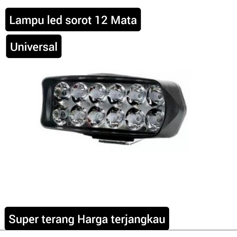 lampu tembak 12 mata 9 mata lampu sorot 12 led 9 led