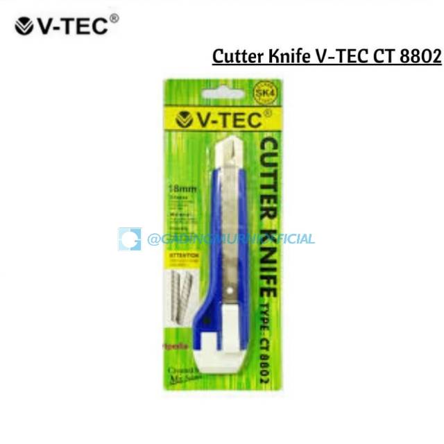 

V-TEC CUTTER KNIFE CT 8802
