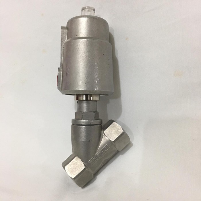 DN20 Angle Seat Valve 2 Way Pneumatic Steam Valve (S22-5180)Ag