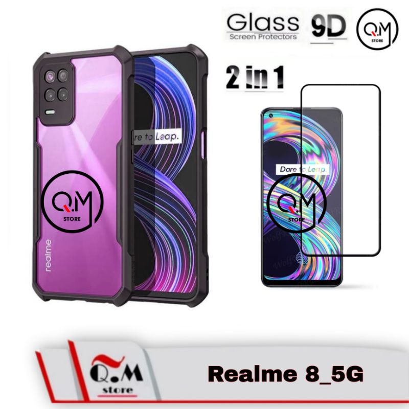 Case Oppo Realme Realme 10 / 8 / C11 / C15 / 5  /5i / 5s / A52 / A92 / A91 / A5 / A9 Airbag Shockproof Transparent