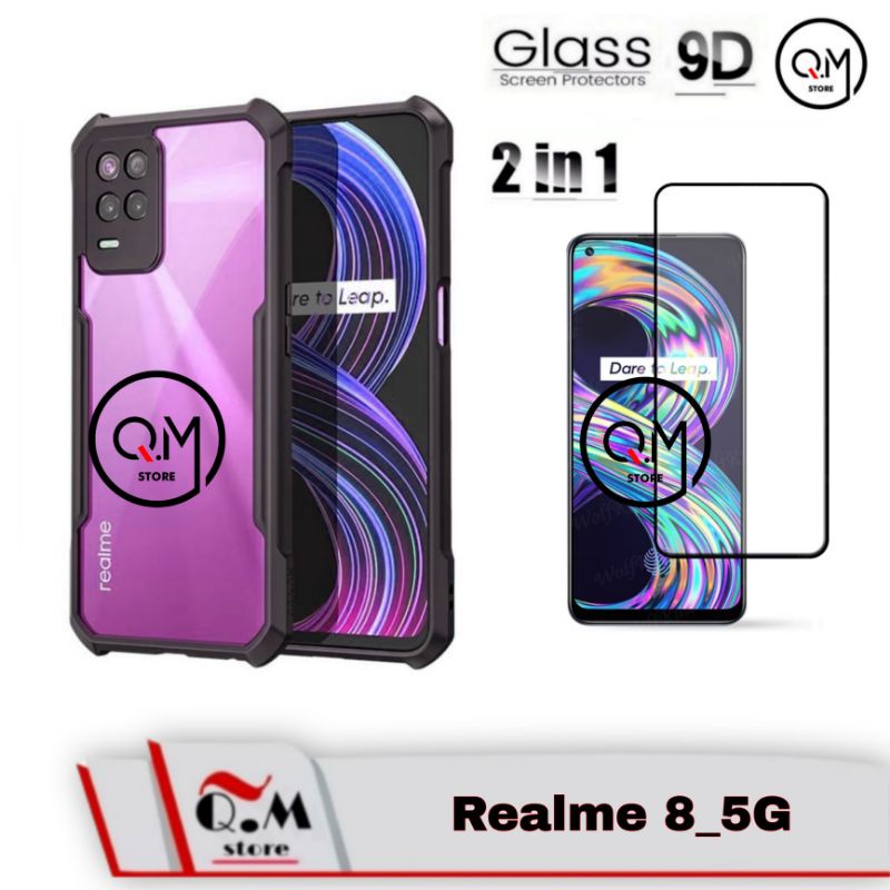 PROMO Case Oppo Realme 8 /C11/C15/5/5i/5s/A52/A92/A91/A5/A9 TPU Shockproof Premium Casing Transparan