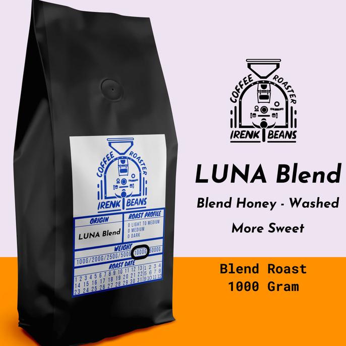 

LUNA BLEND - Full Arabika Honey Washed - 1000 Gram - Sweet