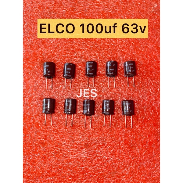 ELCO 100UF 63V RENCENG NIPPON CHEMICON