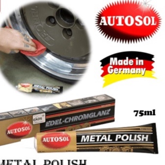 [COD] Autosol Metal Polish Pembersih Logam Stainless Kuningan Chrome Logam Mengkilap Seketika - 50 Gram