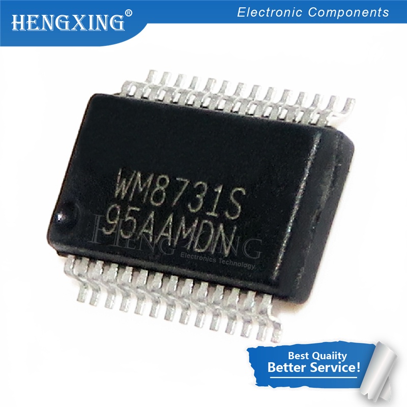 10pcs Ic WM8731SEDS WM8731S WM8731 SSOP-28