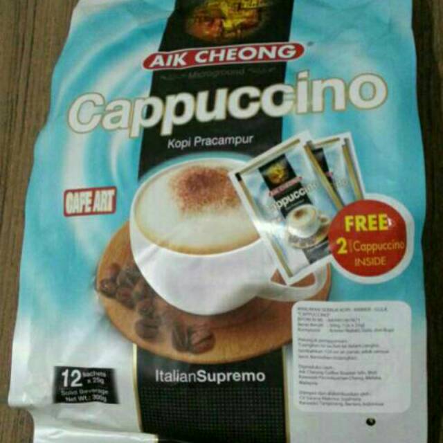 

Kopi aik cheong cappucino