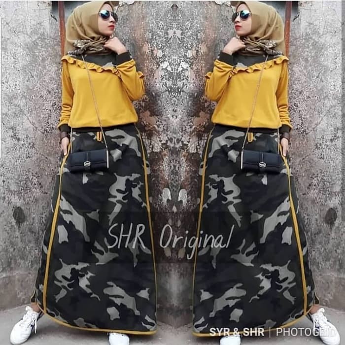 Baju Stelan Wanita/SHR STELAN AQ001/Jual Stelan Murah/Atasan Murah/Rok