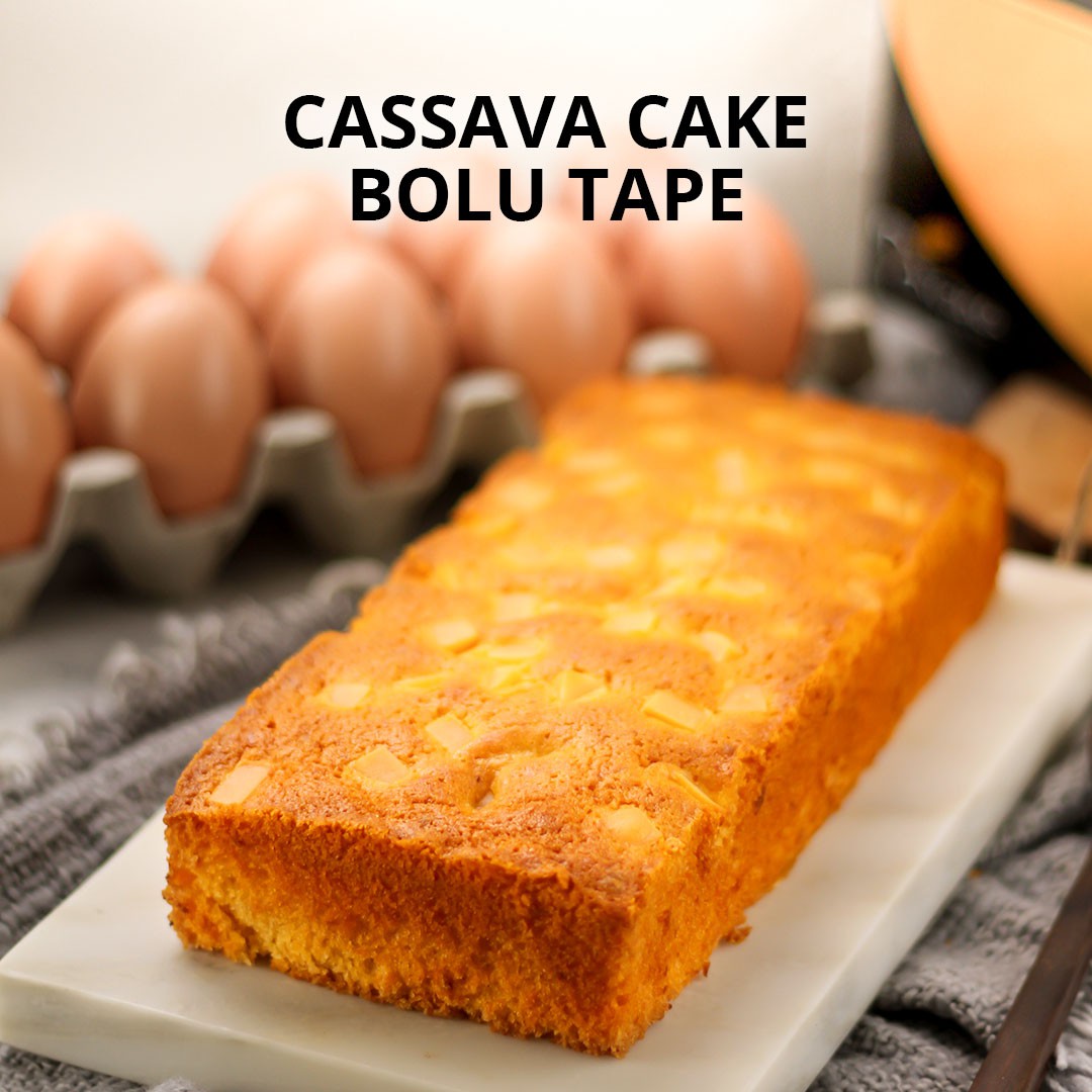 

Cassava Cake - Bolu Tape Keju