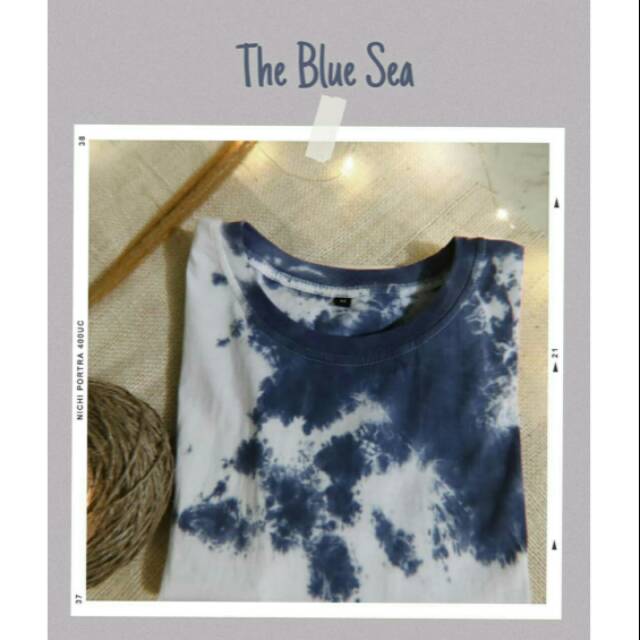 

TIE DYE THE BLUE SEA COLOUR