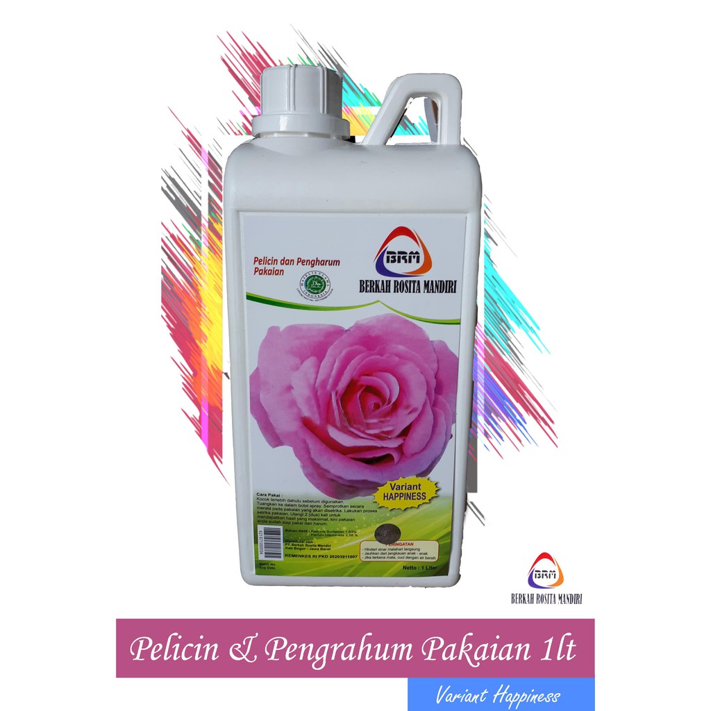 Pewangi & Pelicin Setrika BRM Happiness