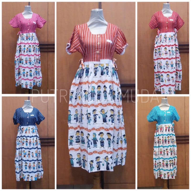 Daster HAP Chibi lengan pendek bu tejo