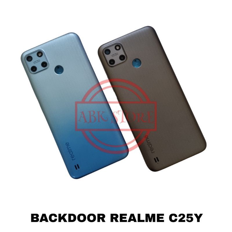 BACKDOOR BACK COVER KESING TUTUP BELAKANG REALME C25Y ORIGINAL