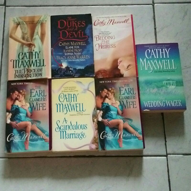 

Novel Import Jual Murah - Cathy Maxwell - Original