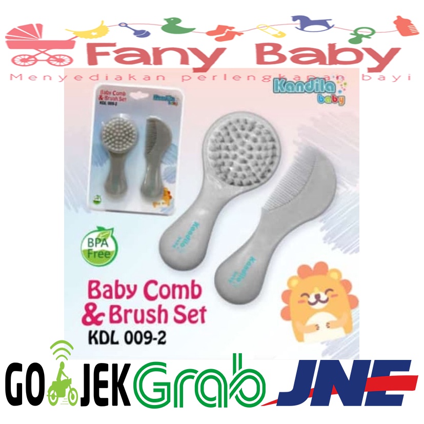 KANDILA BABY COMB &amp; BRUSH / KDL 009-2