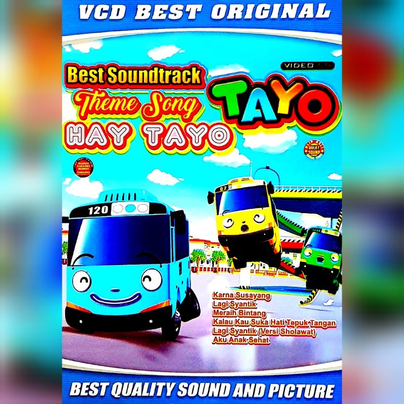 KASET (V.C.D) 18 VIDEO MUSIK LAGU TAYO TERBARU - LAGU HAY TAYO - LAGU ANAK ANAK TERPOPULER - LAGU AN