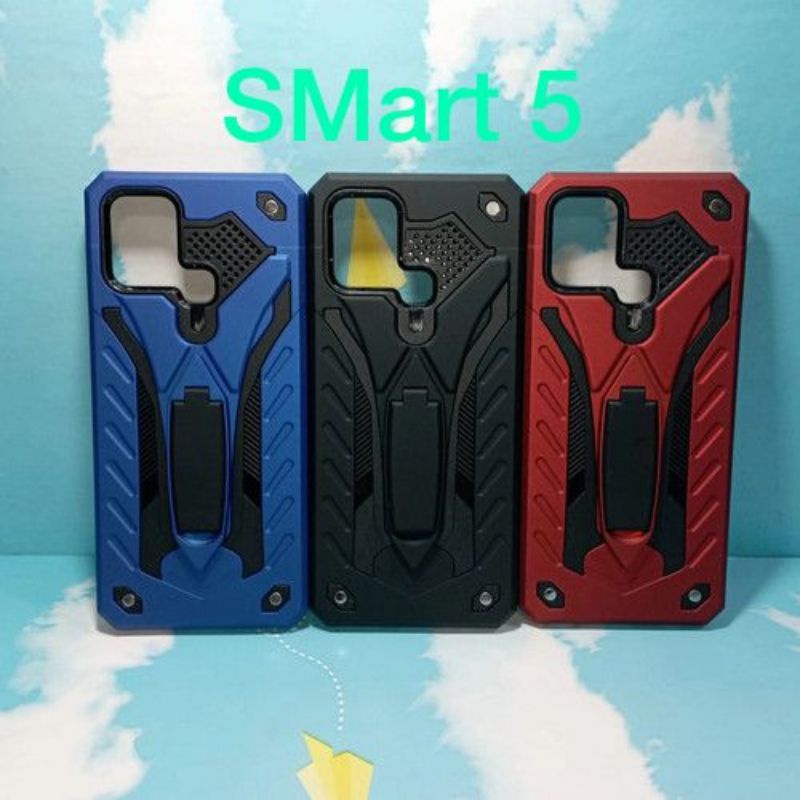 Hard Case Phantom Infinix Smart 5 Stand Iron Transformers Hard case Robot