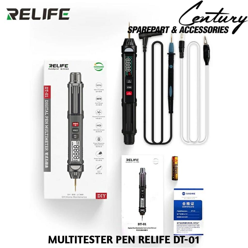 MULTITESTER PEN DIGITAL RELIFE DT-01