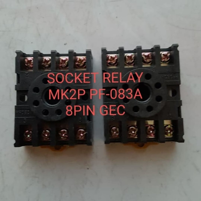 Soket relay MK2P-I 8pin / soket OMR MK 2 P 8 pin / kaki relay MK2p-I