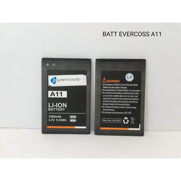 Battery Batre Batu Baterai Evercoss A11 Panjang