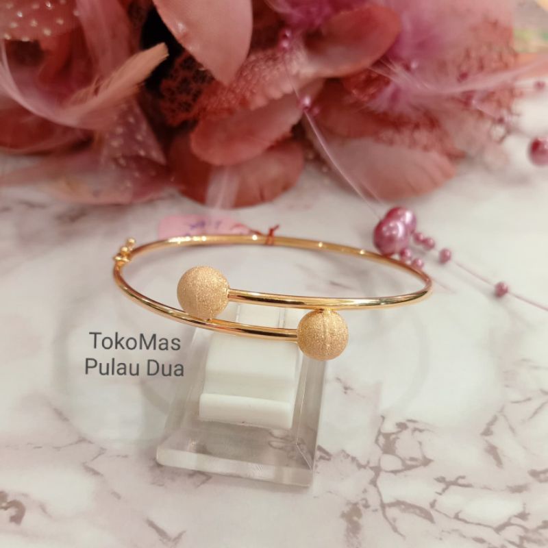Gelang oval tinju bola candy motif pasir dofe