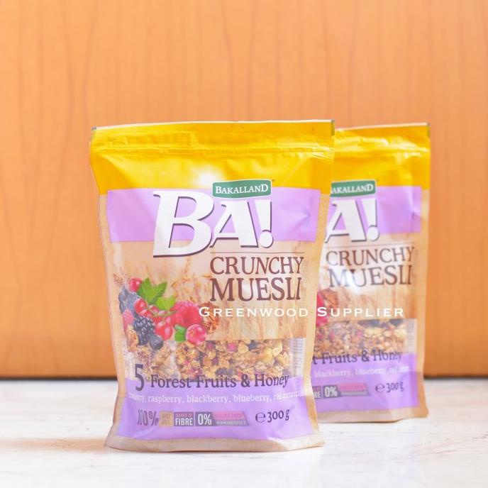 

Promo Awal tahun Bakkalland - Crunchy Muesli 5 Forest Fruits & Honey (PREMIUM) Promo Awal tahun