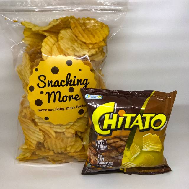 

Snack Kiloan | Chitato Sapi Panggang 250gr | Cemilan Original Repack