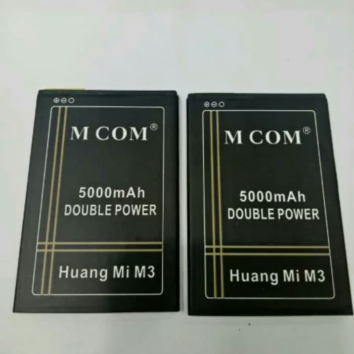 Battery Batre Baterai Double Power Mcom HuangMi Huang Mi M3