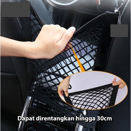 Car Net Storage Jaring Penyimpan Barang Jok Mobil RTG061 Kuat Dengan Kapasitas Banyak OMRSJFBK