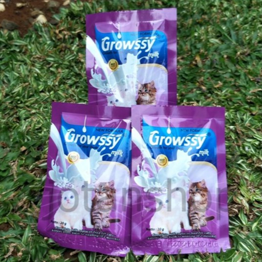 growssy growsy milk susu hewan bayi kucing kitten musang otter non laktosa