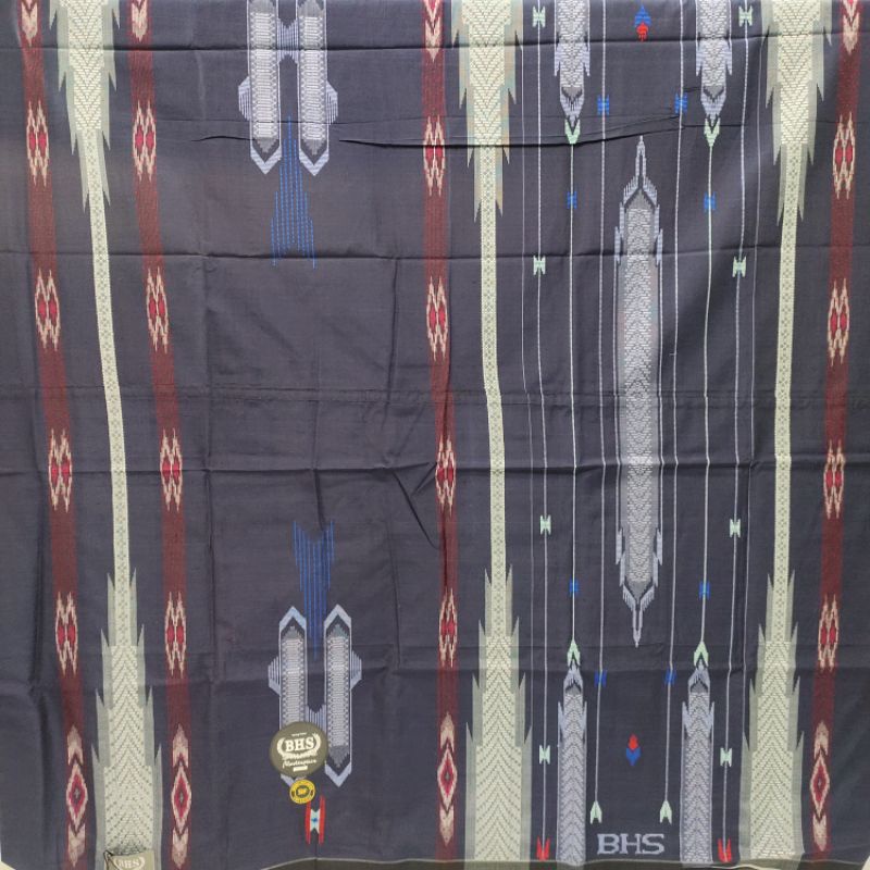 sarung tenun BHS SIF Songket Ikat Fantasi Masterpiece Silver