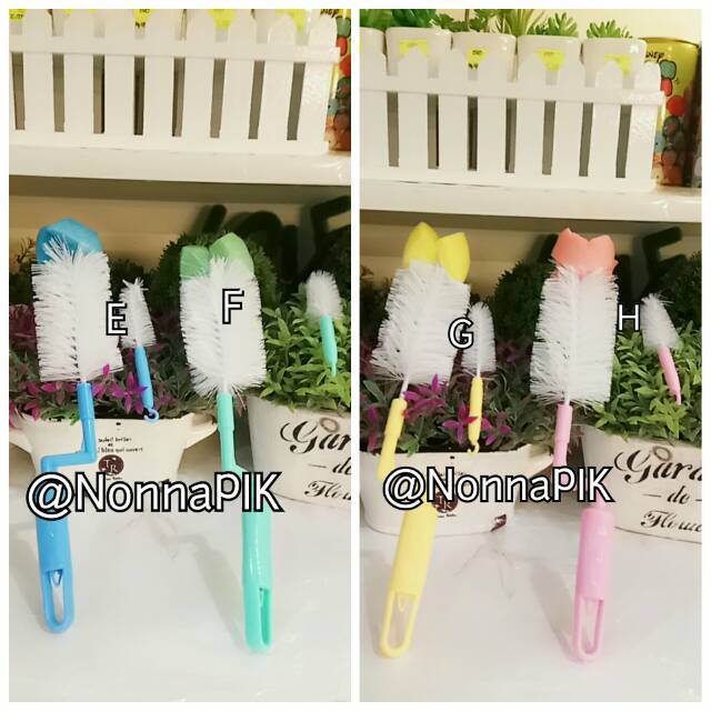 Anti Bacterial Brush Bottle / Anti Bakteri Sikat Botol Susu