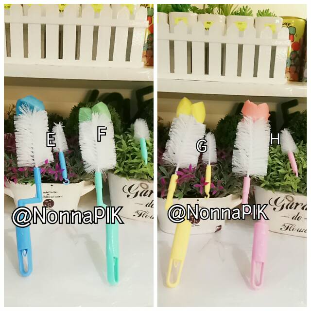 Anti Bacterial Brush Bottle / Anti Bakteri Sikat Botol Susu