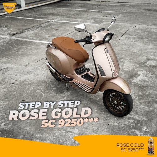 Special Color Diton Premium SC 9250*** ROSE GOLD Pilok Pilox Cat Semprot Rose Gold (400cc)