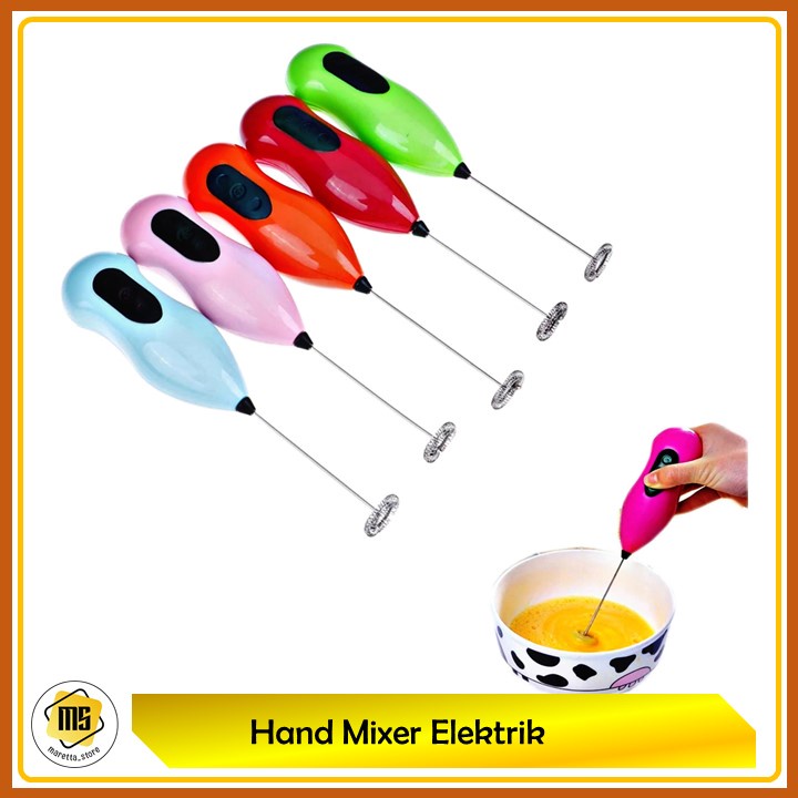 Hand Mixer Mini | Pengocok Telur Minuman Elektrik