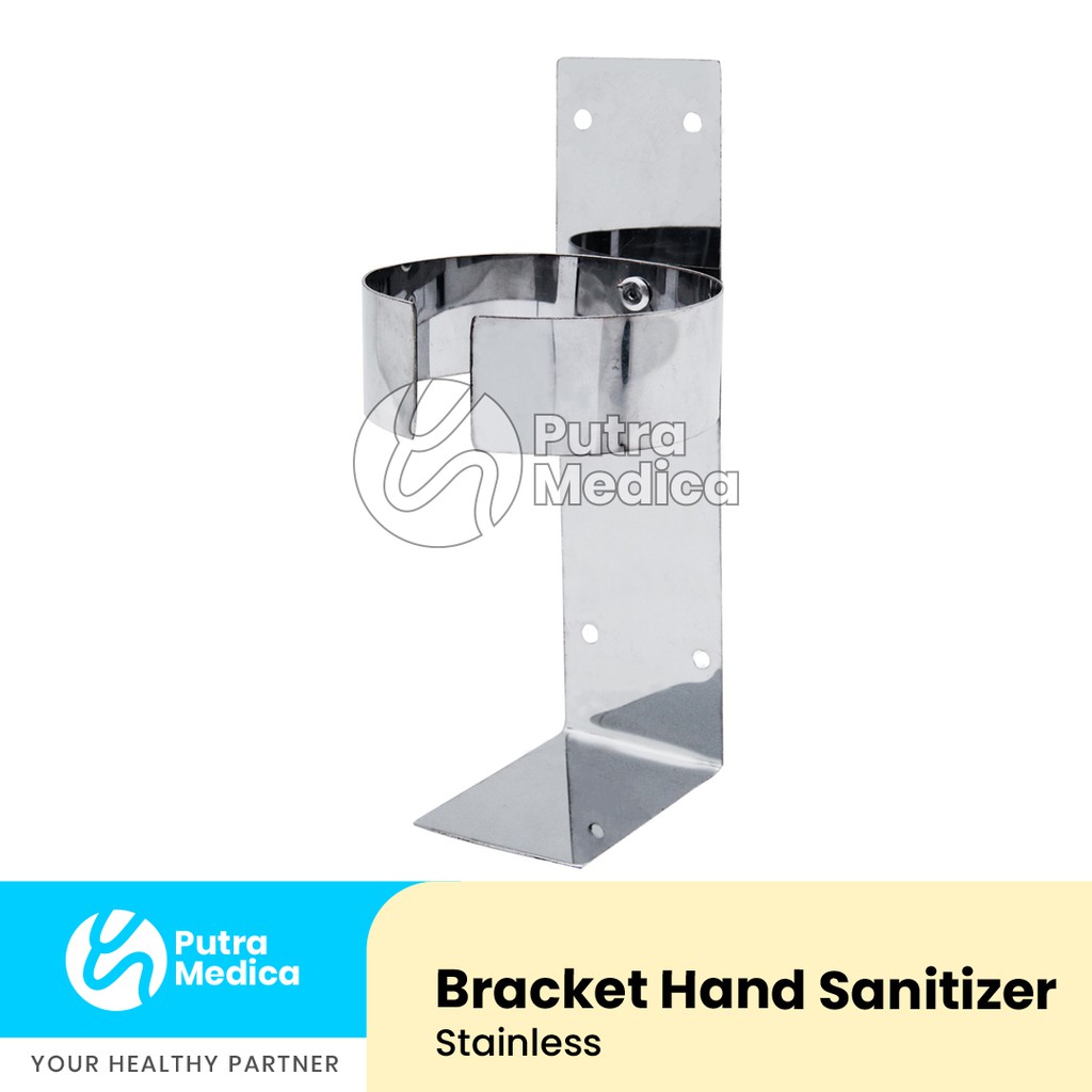 Bracket Hand Wash / Tempat Cairan Pencuci Tangan / Wadah Sanitizer Dinding