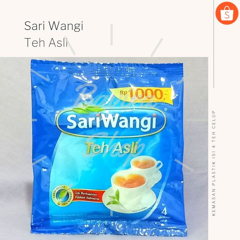 

Sariwangi isi 4 Teh Celup