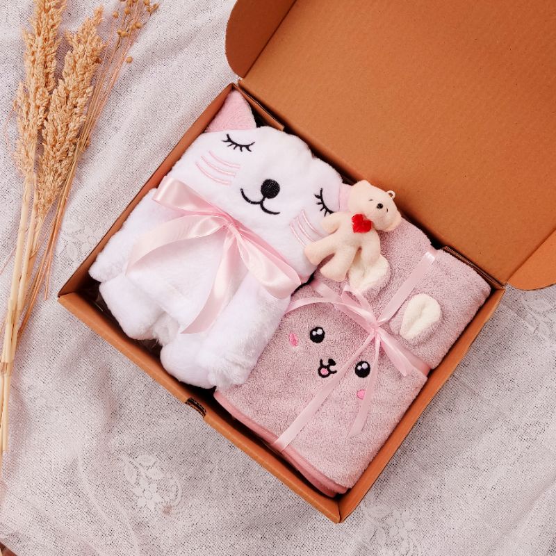 Hampers bayi/ kado bayi / gift box-Baby kode 03 putih