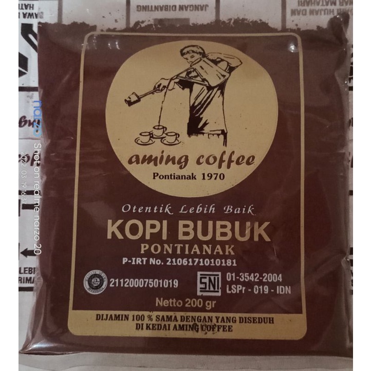 

AMING COFFEE,KEMASAN 200GR