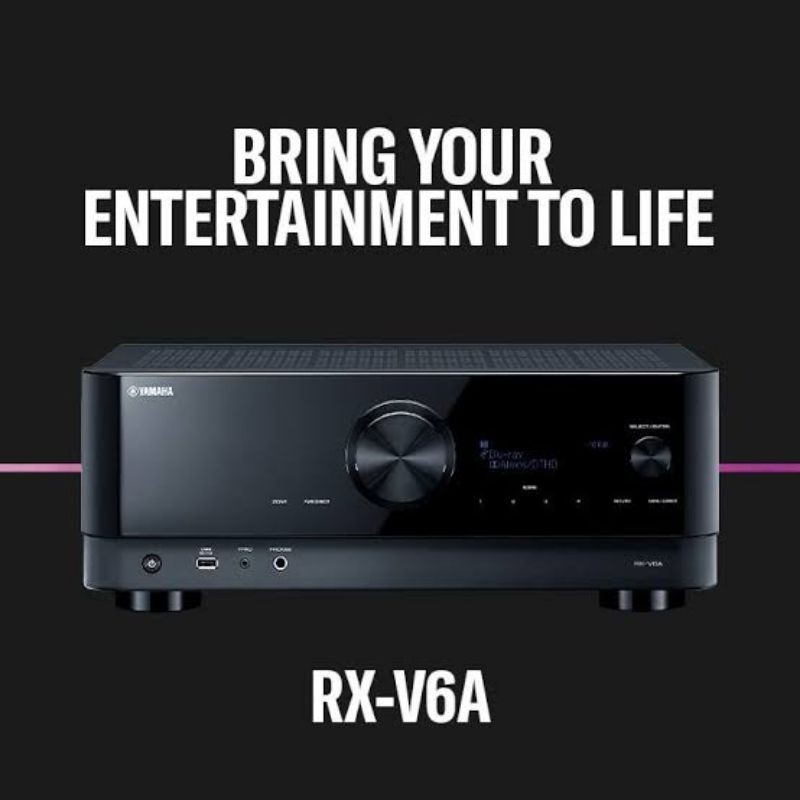 Jual Yamaha AV RECEIVER RXV6A RX-V6A 7.2 Chanel Dolby Atmos | Shopee ...