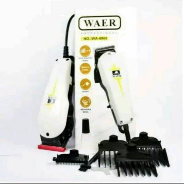 Original Waer WA-8808 // ALAT CUKUR RAMBUT // Cukuran Rambut Listrik