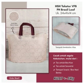 

Tas Souvenir | Tas Syukuran | Tas Hajatan | Tas Box Nasi | Tas Tekstur 24x41x14