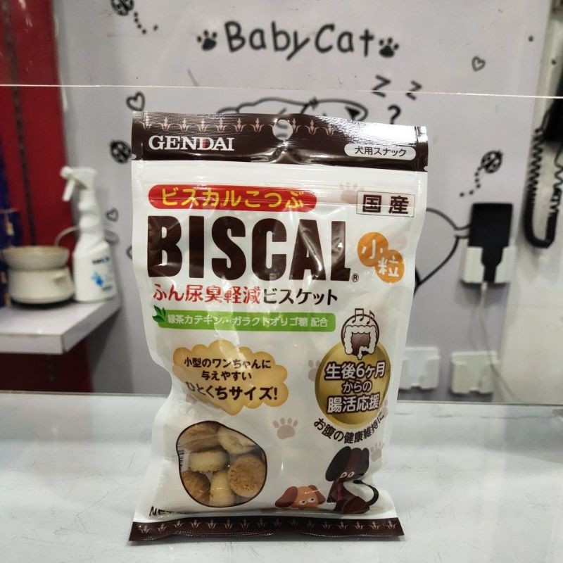 BISCAL 65GR BISCUIT FOR DOGS -Snack Cemilan Anjing