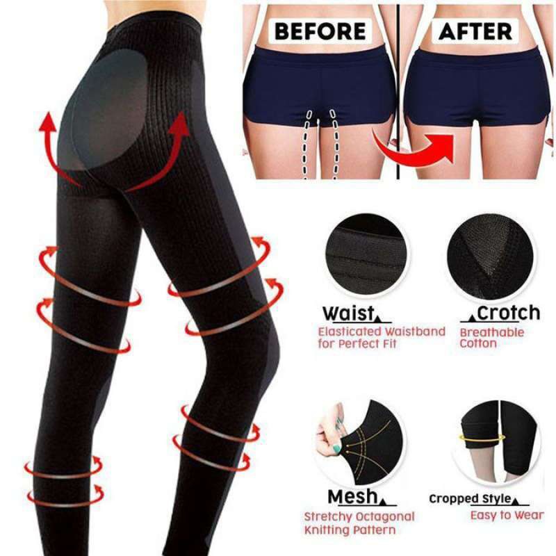 IKILOSHOP slimming night legging pants legs pengecil paha pantat kaki pelangsing