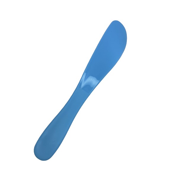 Spatula Plastik Biru Lebar Sendok Pengaduk Alginate Bahan Tambalan Gigi