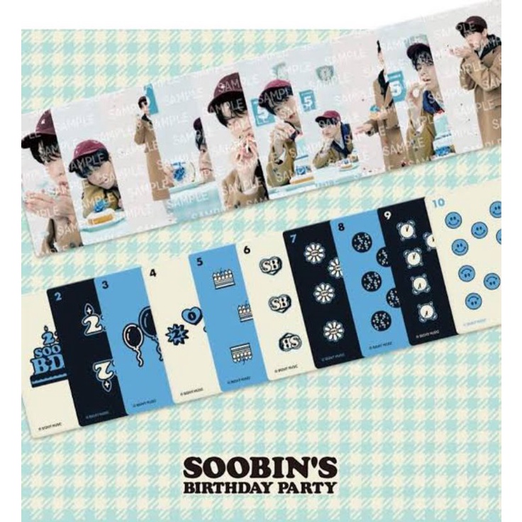 TXT Soobin Birthday MPC Tin case Photocard