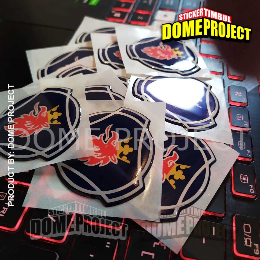 Stiker Motor Timbul Emblem SCANIA STIKER EMBLEM  LENTUR TIMBUL STIKER 3D STICKER MOTOR